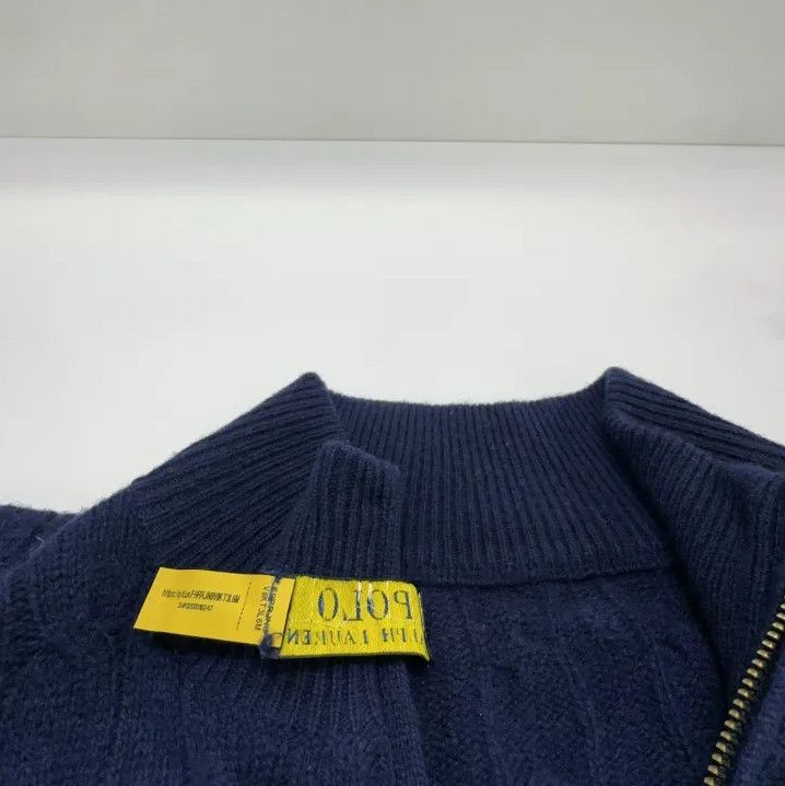 Polo Ralph Lauren Polo Ralph Lauren Men's Solid Pony Embroidered Half-Zip Sweater Size US M / EU 48-50 / 2 - 7 Thumbnail
