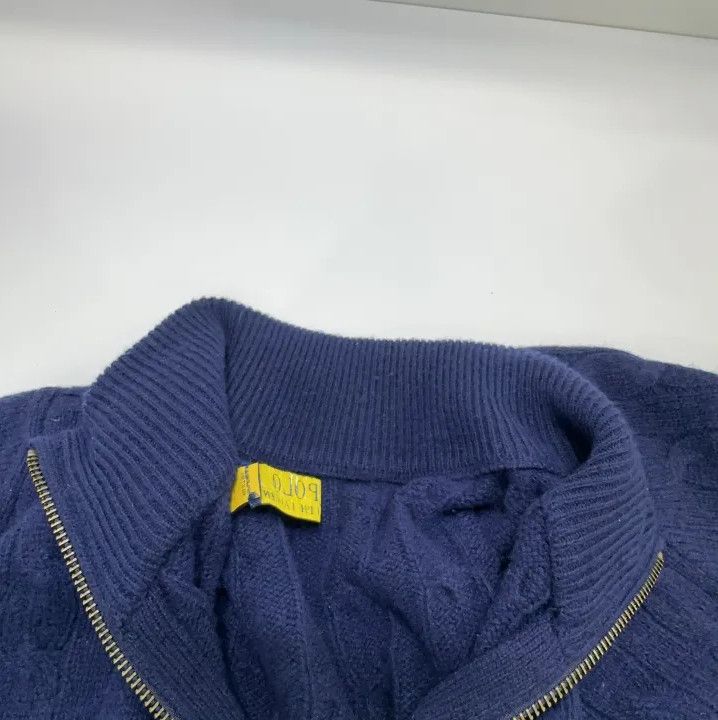 Polo Ralph Lauren Polo Ralph Lauren Men's Solid Pony Embroidered Half-Zip Sweater Size US M / EU 48-50 / 2 - 9 Thumbnail