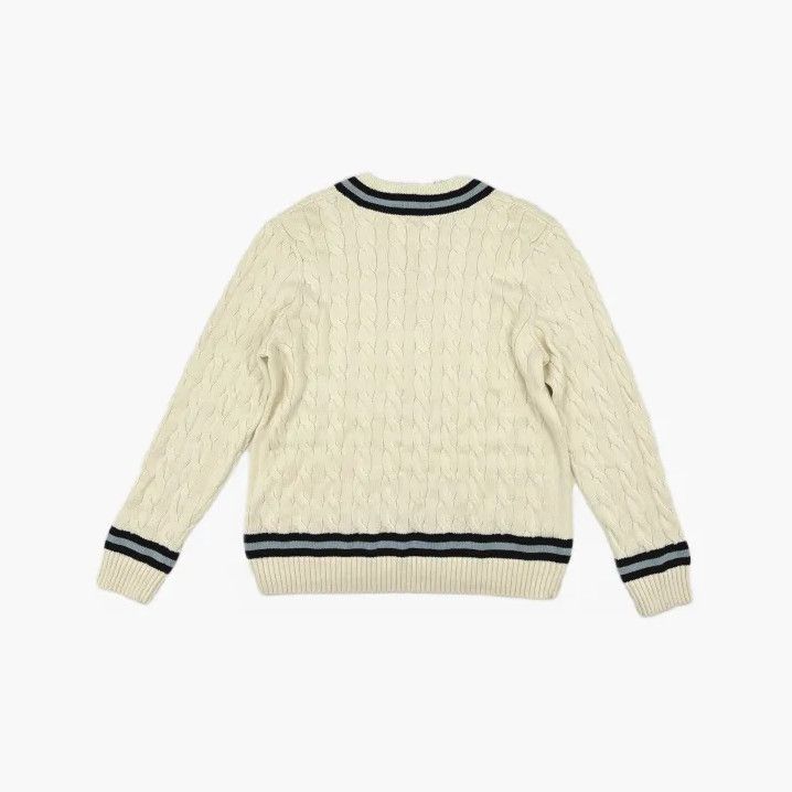Polo Ralph Lauren Polo Ralph Lauren Striped V-Neck Long-Sleeve Knit Sweater Size US XL / EU 56 / 4 - 3 Thumbnail
