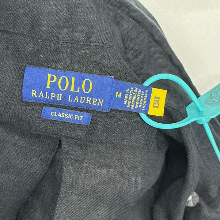 Polo Ralph Lauren Polo Ralph Lauren Men's Solid Pointed Collar Long-Sleeve Shirt Size US M / EU 48-50 / 2 - 3 Thumbnail