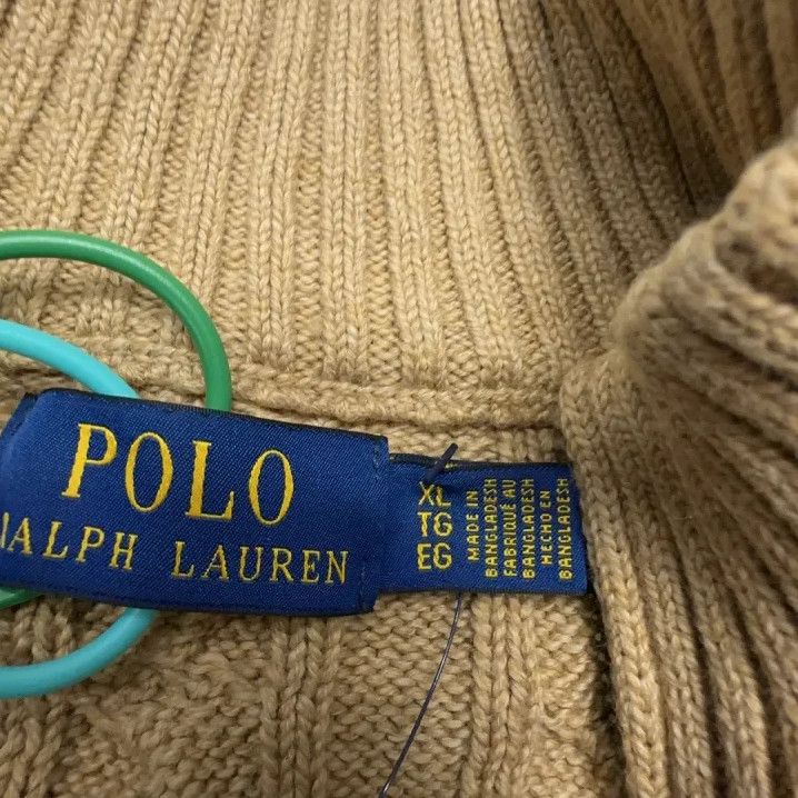 Polo Ralph Lauren Polo Ralph Lauren FW22 Cable Knit Half-Zip Sweater Size US XL / EU 56 / 4 - 3 Thumbnail