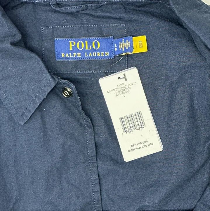 Polo Ralph Lauren Polo Ralph Lauren Solid Collared Long-Sleeve Jacket Size US L / EU 52-54 / 3 - 2 Thumbnail