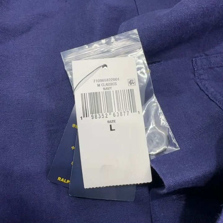 Polo Ralph Lauren Polo Ralph Lauren Men's Solid Button Long Sleeve Shirt Size US L / EU 52-54 / 3 - 5 Thumbnail
