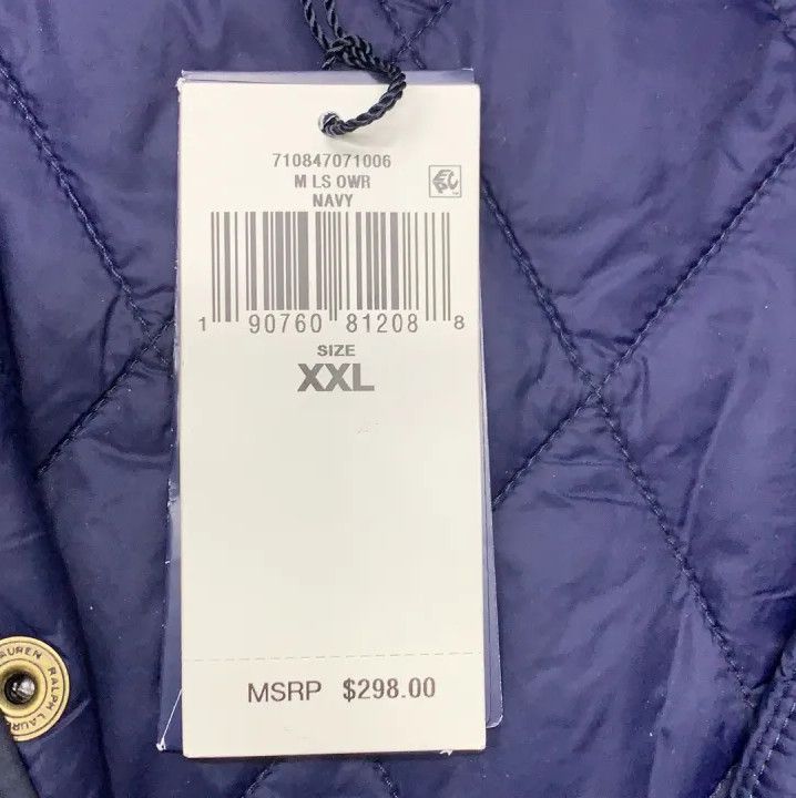 Polo Ralph Lauren Polo Ralph Lauren FW22 Water-Resistant Quilted Logo Jacket Size US XXL / EU 58 / 5 - 3 Thumbnail