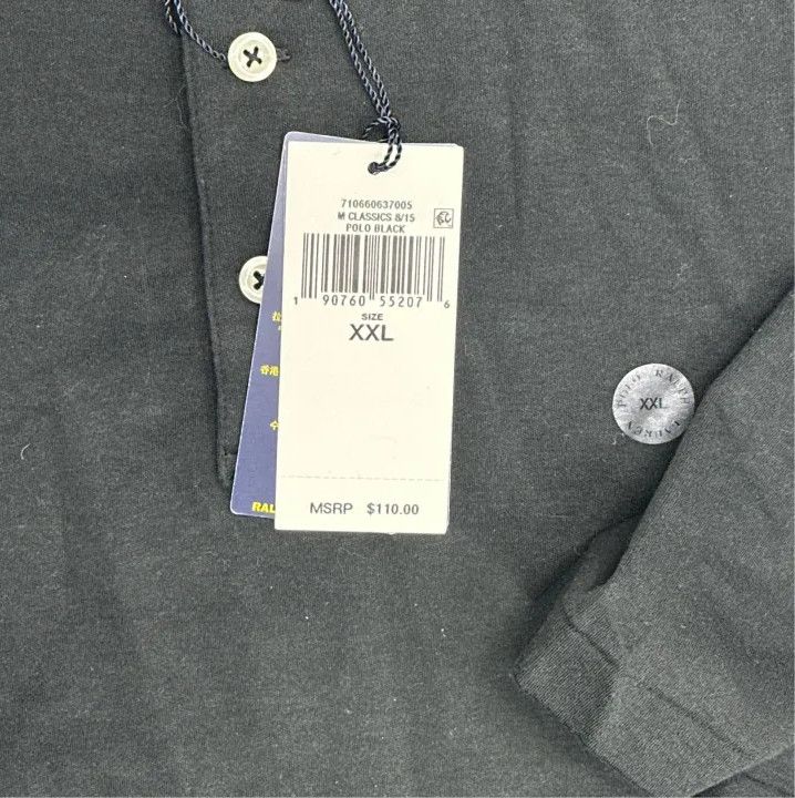 Polo Ralph Lauren Polo Ralph Lauren Men's Pony Embroidery Short-Sleeve Polo Size US XXL / EU 58 / 5 - 3 Thumbnail