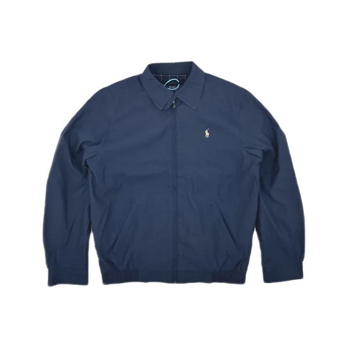 Polo Ralph Lauren Polo Ralph Lauren Solid Logo Zip Collar Jacket Size US S / EU 44-46 / 1 - 2 Thumbnail