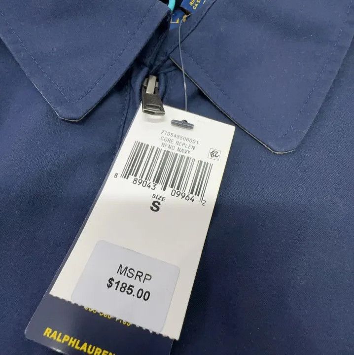 Polo Ralph Lauren Polo Ralph Lauren Solid Logo Zip Collar Jacket Size US S / EU 44-46 / 1 - 4 Thumbnail