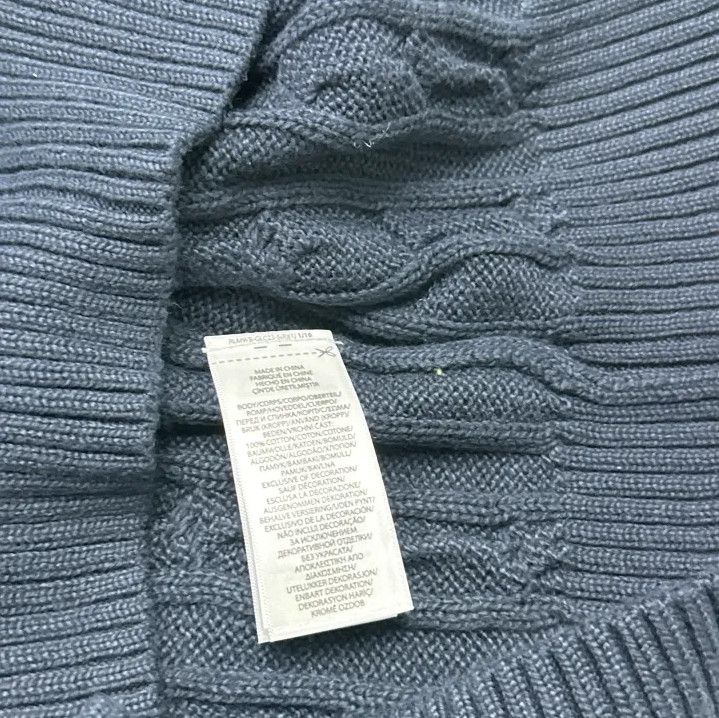 Polo Ralph Lauren Polo Ralph Lauren Men's Cable Knit Crewneck Sweater Size US L / EU 52-54 / 3 - 4 Thumbnail