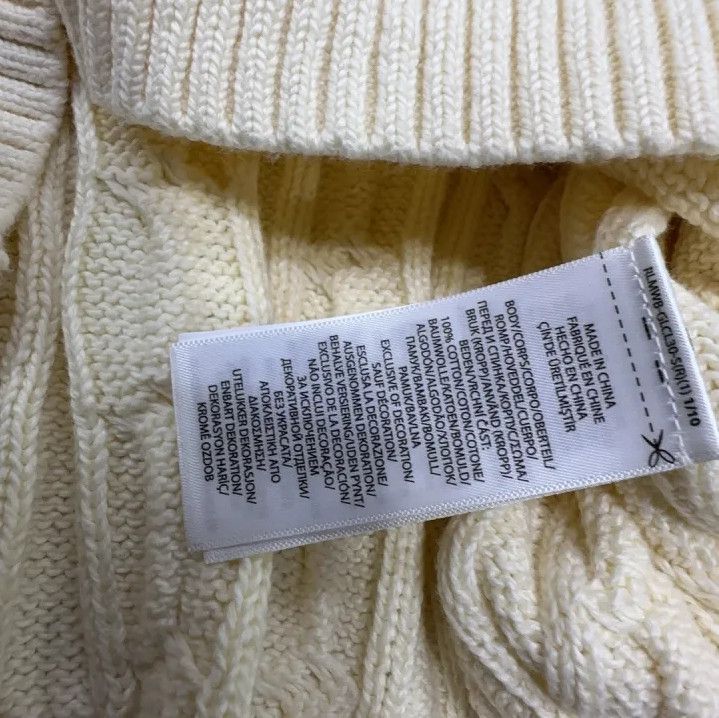 Polo Ralph Lauren Polo Ralph Lauren Solid Horse Embroidered Long-Sleeve Knit Size US L / EU 52-54 / 3 - 6 Thumbnail