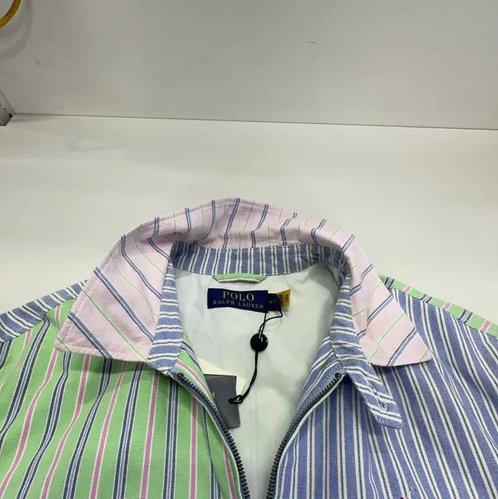Polo Ralph Lauren Polo Ralph Lauren SS23 Striped Zip Jacket Size US M / EU 48-50 / 2 - 6 Thumbnail
