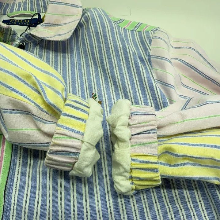Polo Ralph Lauren Polo Ralph Lauren SS23 Striped Zip Jacket Size US M / EU 48-50 / 2 - 8 Thumbnail