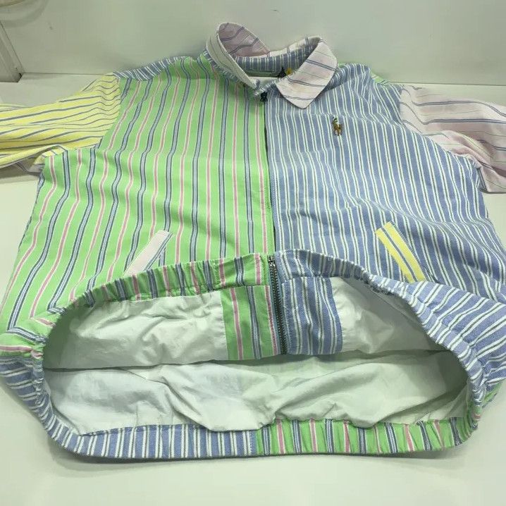 Polo Ralph Lauren Polo Ralph Lauren SS23 Striped Zip Jacket Size US M / EU 48-50 / 2 - 7 Thumbnail