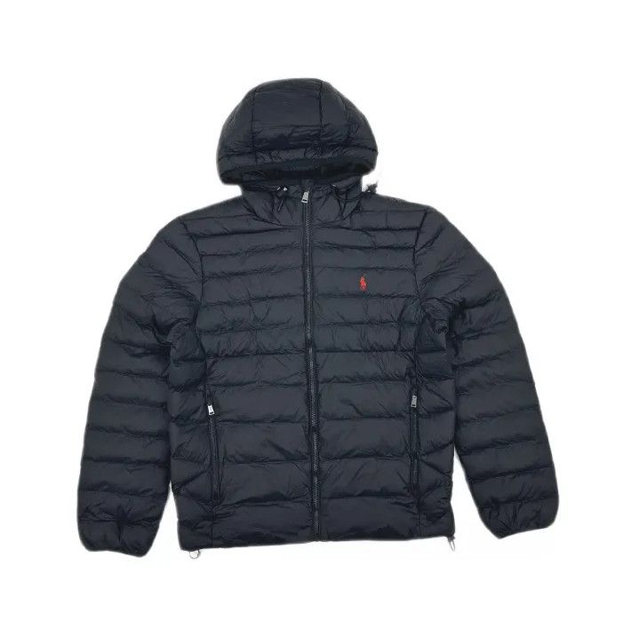 Polo Ralph Lauren Polo Ralph Lauren FW23 Solid Logo Hooded Jacket Size US S / EU 44-46 / 1 - 2 Thumbnail