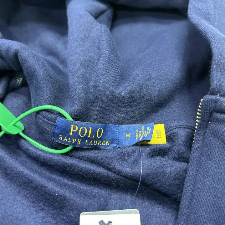 Polo Ralph Lauren Polo Ralph Lauren Logo Zip Hoodie Size US M / EU 48-50 / 2 - 2 Thumbnail