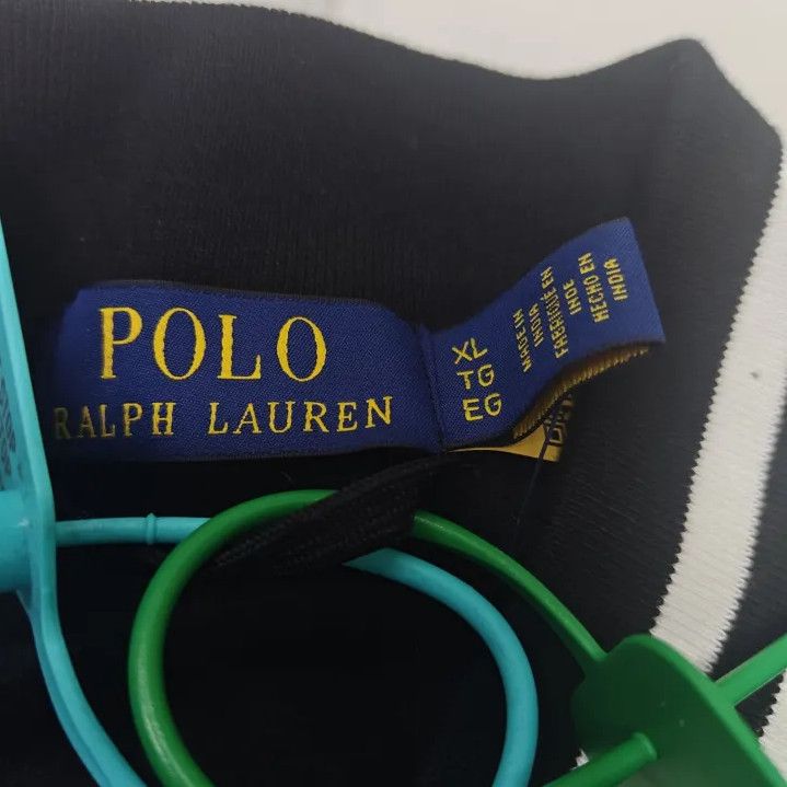 Polo Ralph Lauren Polo Ralph Lauren Striped Logo Baseball Collar Jacket Size US XL / EU 56 / 4 - 2 Thumbnail
