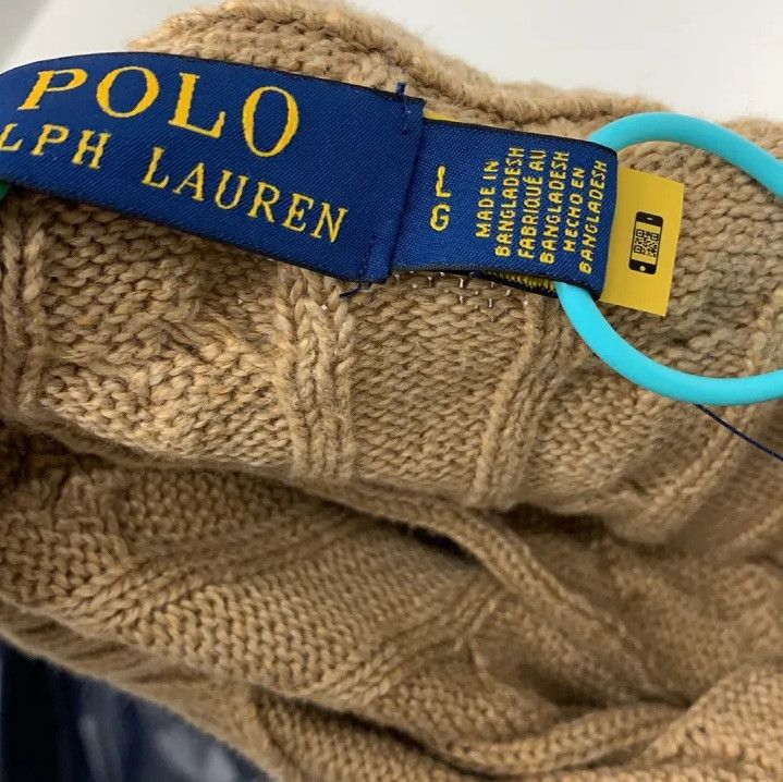 Polo Ralph Lauren Polo Ralph Lauren FW22 Cable Knit Half-Zip Sweater Size US L / EU 52-54 / 3 - 2 Thumbnail