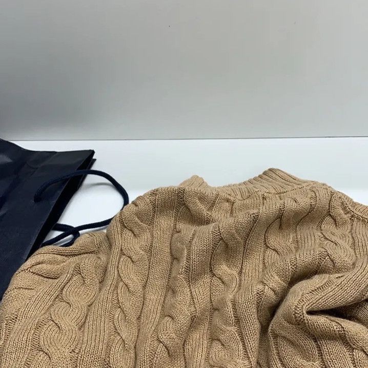 Polo Ralph Lauren Polo Ralph Lauren FW22 Cable Knit Half-Zip Sweater Size US L / EU 52-54 / 3 - 4 Thumbnail