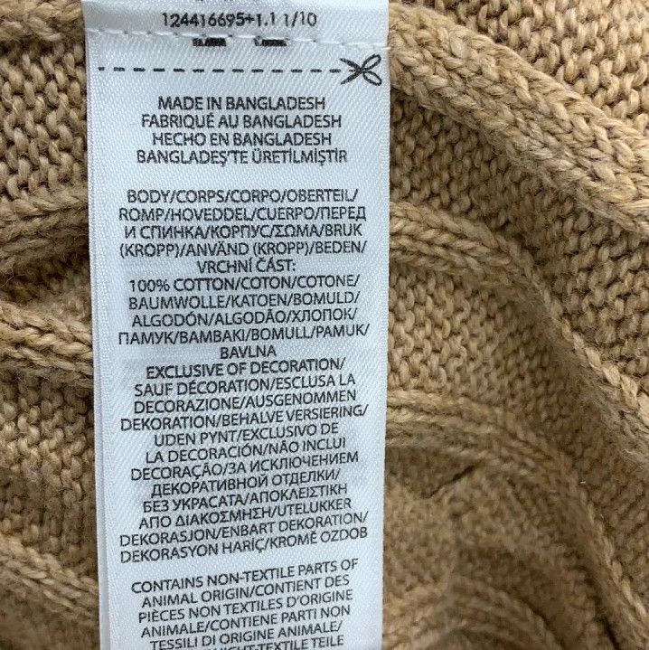Polo Ralph Lauren Polo Ralph Lauren FW22 Cable Knit Half-Zip Sweater Size US L / EU 52-54 / 3 - 3 Thumbnail