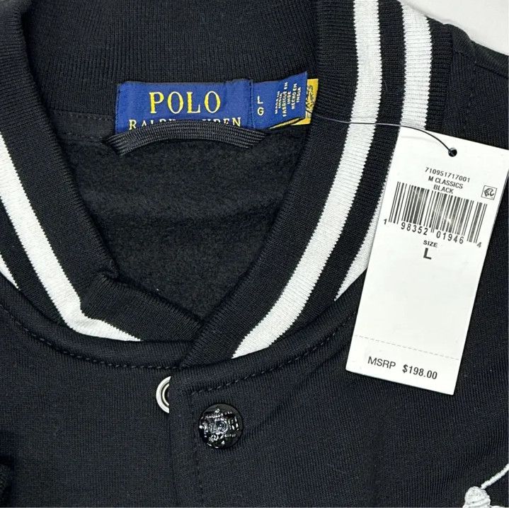 Polo Ralph Lauren Polo Ralph Lauren Men's Logo Baseball Jacket Size US L / EU 52-54 / 3 - 4 Thumbnail