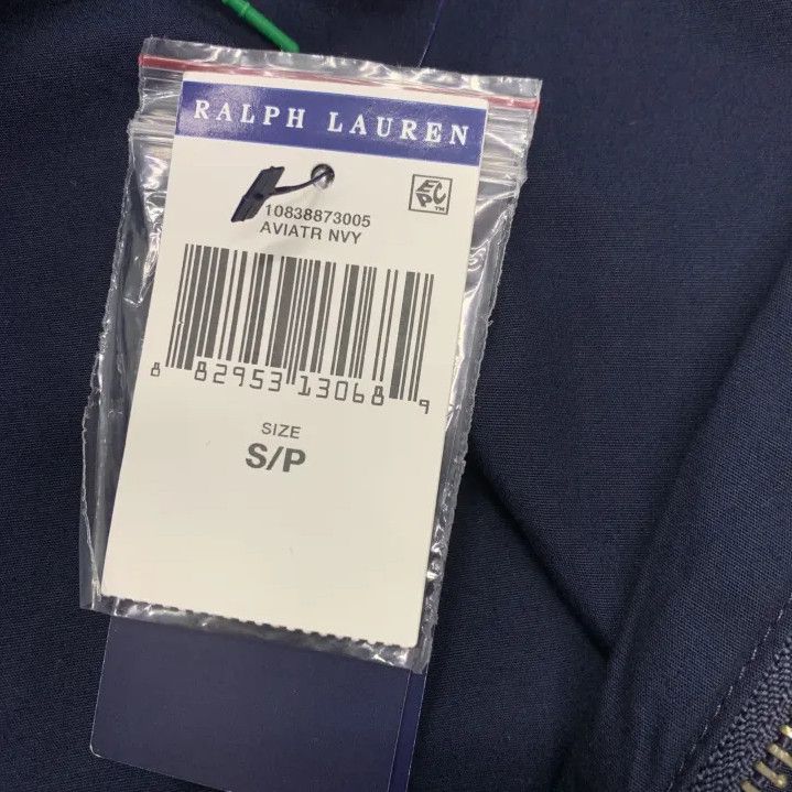 Polo Ralph Lauren Polo Ralph Lauren Solid Collar Zip Jacket Size US S / EU 44-46 / 1 - 2 Thumbnail