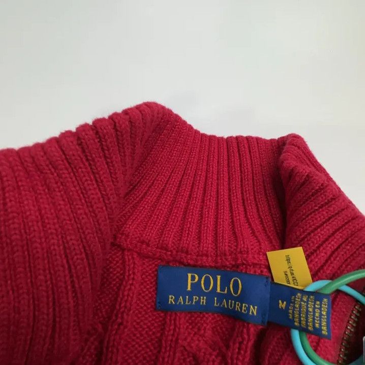 Polo Ralph Lauren Polo Ralph Lauren SS24 Cable Knit Logo Sweater Size US M / EU 48-50 / 2 - 2 Thumbnail