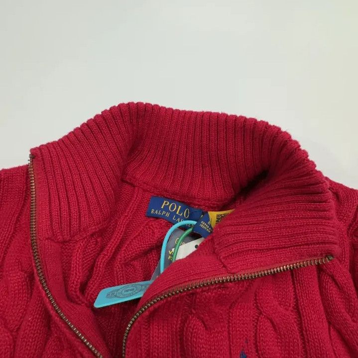 Polo Ralph Lauren Polo Ralph Lauren SS24 Cable Knit Logo Sweater Size US M / EU 48-50 / 2 - 6 Thumbnail
