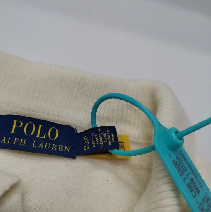 Polo Ralph Lauren Polo Ralph Lauren FW24 Men's Solid Knit Long Sleeve Sweater Size US XL / EU 56 / 4 - 2 Thumbnail