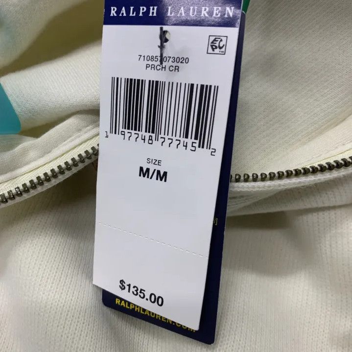 Polo Ralph Lauren Polo Ralph Lauren Men's Solid Logo Zip Collar Sweatshirt Size US M / EU 48-50 / 2 - 4 Thumbnail