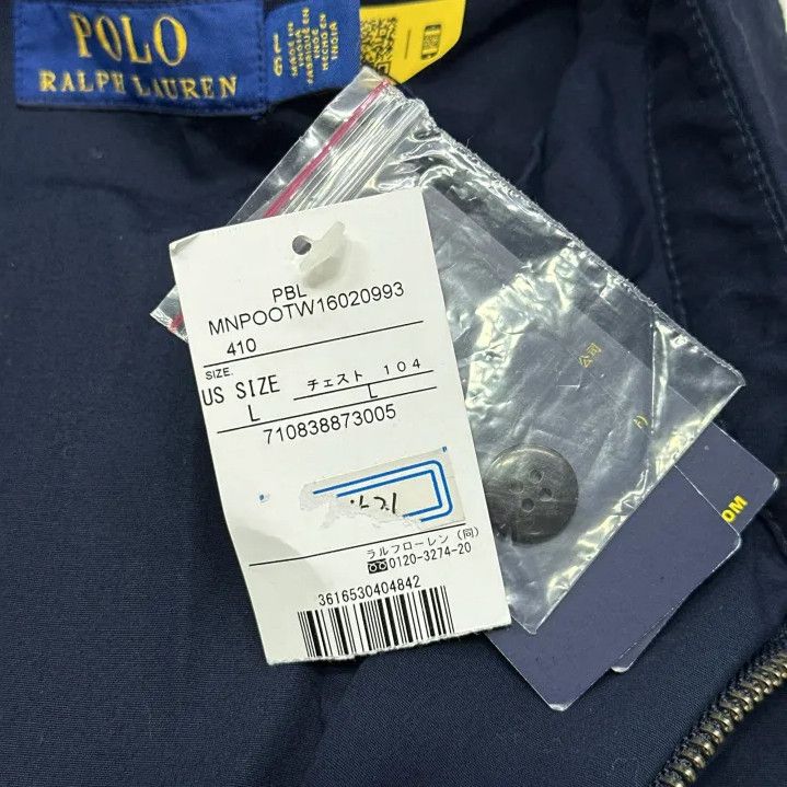 Polo Ralph Lauren Polo Ralph Lauren Men's Blue Lapel Zip Jacket Size US L / EU 52-54 / 3 - 3 Thumbnail