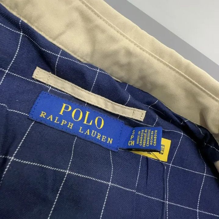Polo Ralph Lauren Polo Ralph Lauren Men's Solid Collar Zip Jacket Size US S / EU 44-46 / 1 - 4 Thumbnail