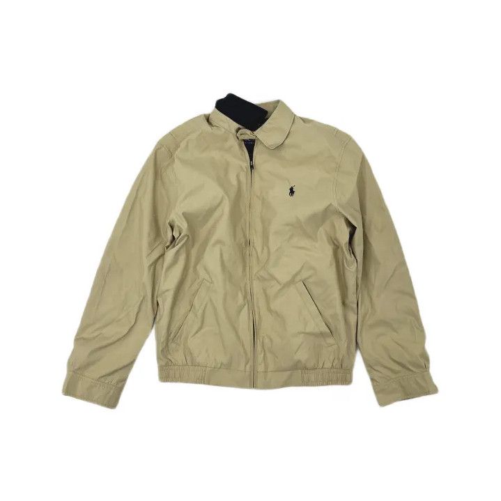Polo Ralph Lauren Polo Ralph Lauren Men's Solid Collar Zip Jacket Size US S / EU 44-46 / 1 - 2 Thumbnail