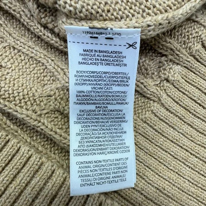 Polo Ralph Lauren Polo Ralph Lauren Men's Half-Zip Cable Knit Sweater Size US L / EU 52-54 / 3 - 5 Thumbnail