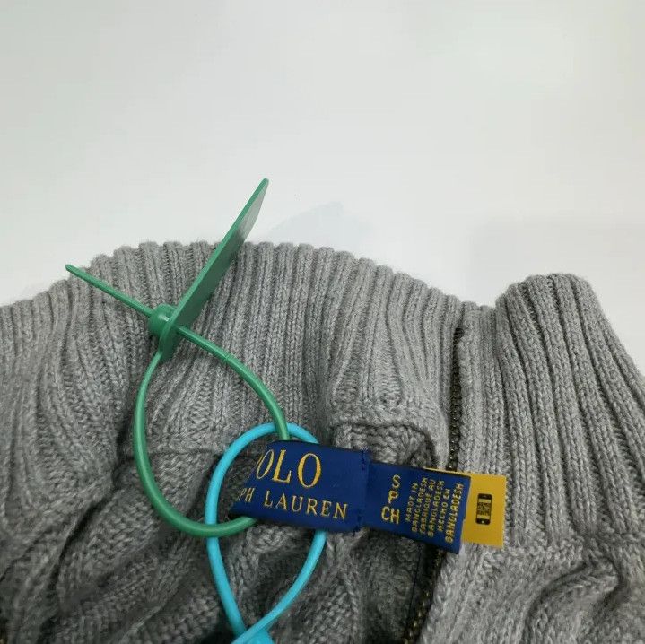 Polo Ralph Lauren Polo Ralph Lauren Cable-Knit Cotton Half-Zip Sweater Size US S / EU 44-46 / 1 - 3 Thumbnail