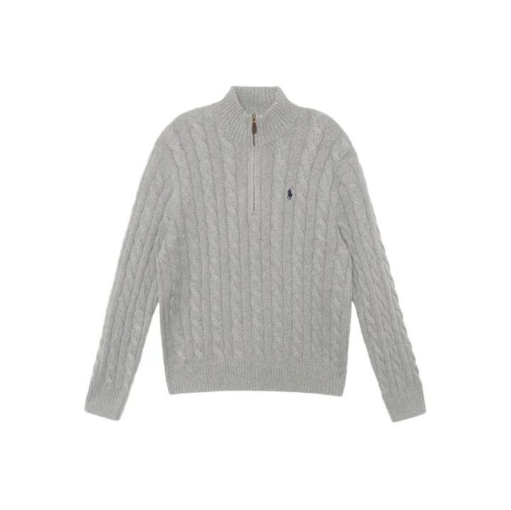 Polo Ralph Lauren Polo Ralph Lauren Cable-Knit Cotton Half-Zip Sweater Size US S / EU 44-46 / 1 - 2 Thumbnail
