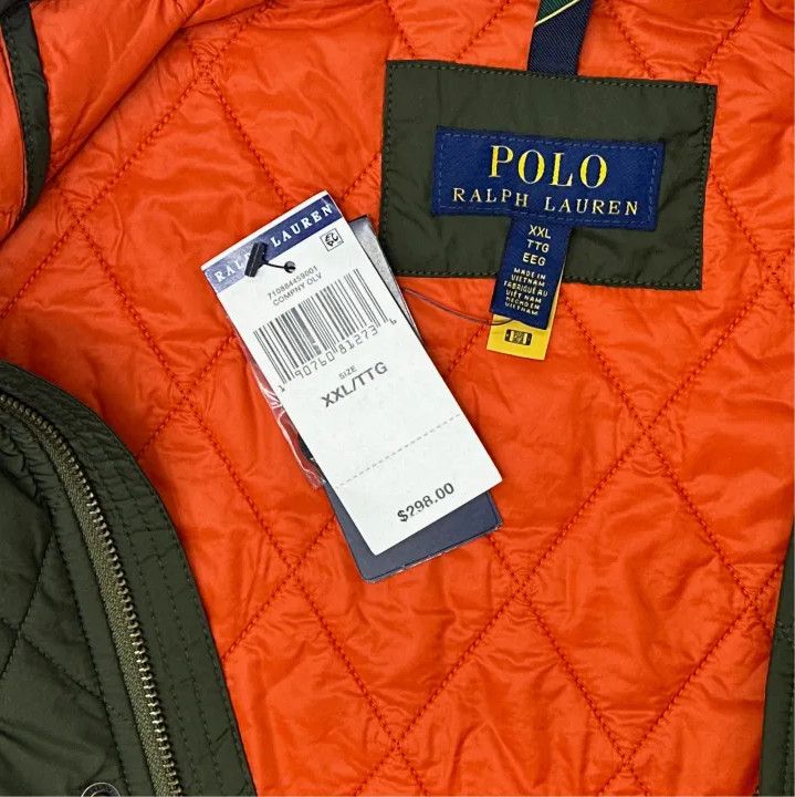 Polo Ralph Lauren Polo Ralph Lauren FW21 Quilted Lapel Jacket Size US XXL / EU 58 / 5 - 2 Thumbnail