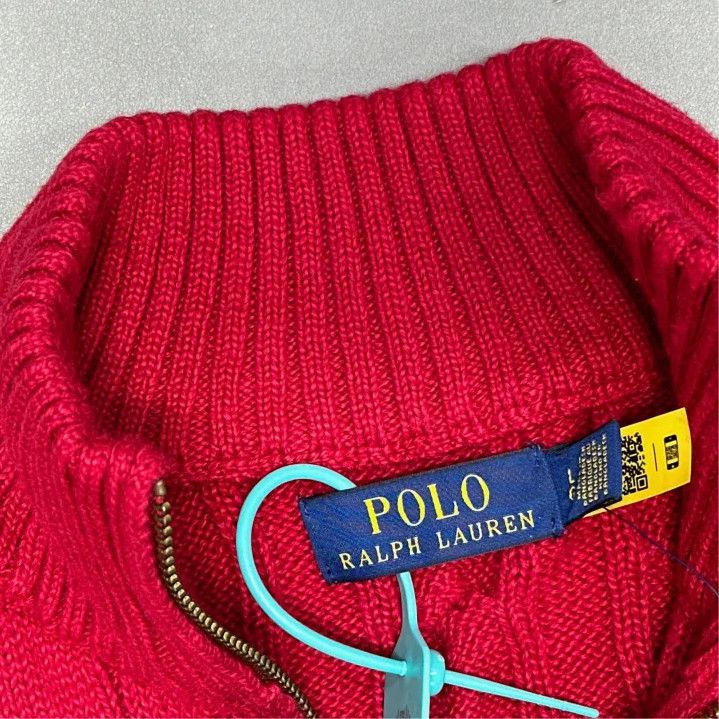 Polo Ralph Lauren Polo Ralph Lauren SS24 Cable Knit Logo Sweater Size US L / EU 52-54 / 3 - 2 Thumbnail