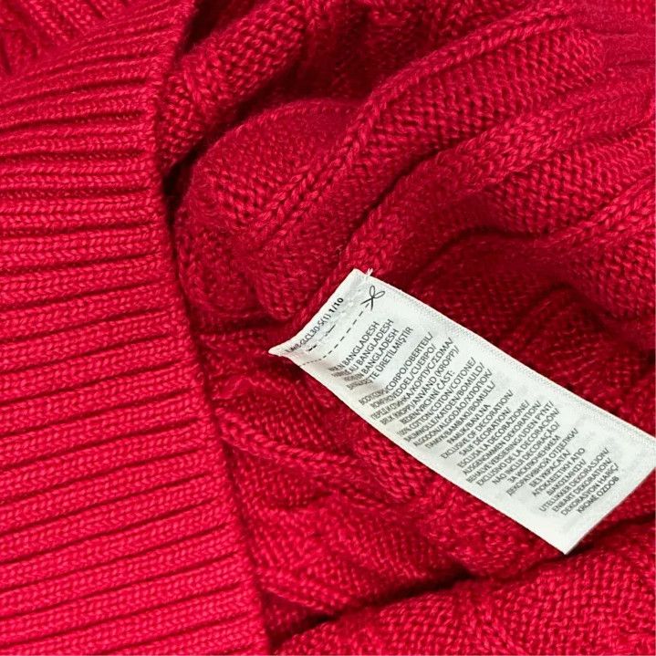 Polo Ralph Lauren Polo Ralph Lauren SS24 Cable Knit Logo Sweater Size US L / EU 52-54 / 3 - 5 Thumbnail