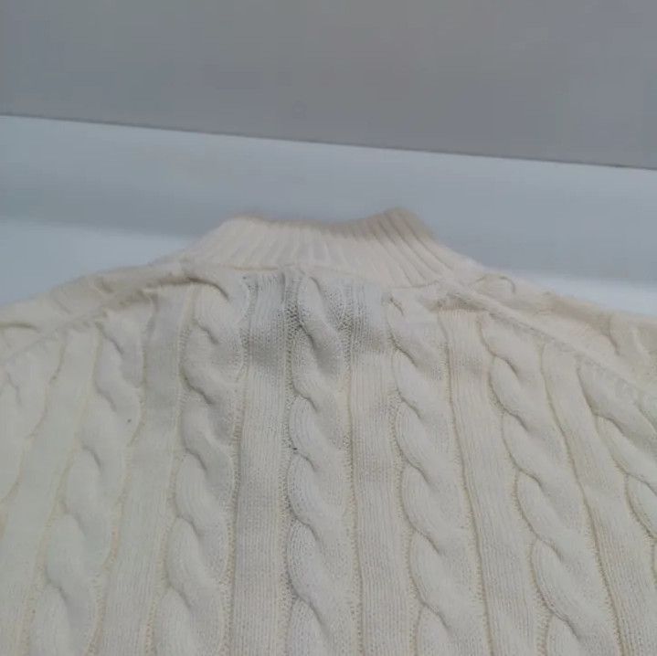 Polo Ralph Lauren Polo Ralph Lauren Men's Beige Half-Zip Knit Sweater Size US XL / EU 56 / 4 - 5 Thumbnail