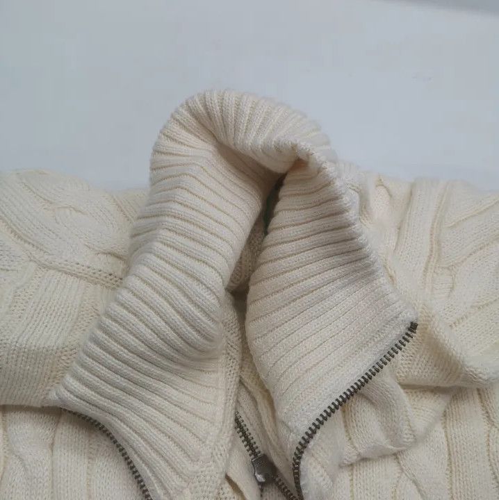 Polo Ralph Lauren Polo Ralph Lauren Men's Beige Half-Zip Knit Sweater Size US XL / EU 56 / 4 - 7 Thumbnail