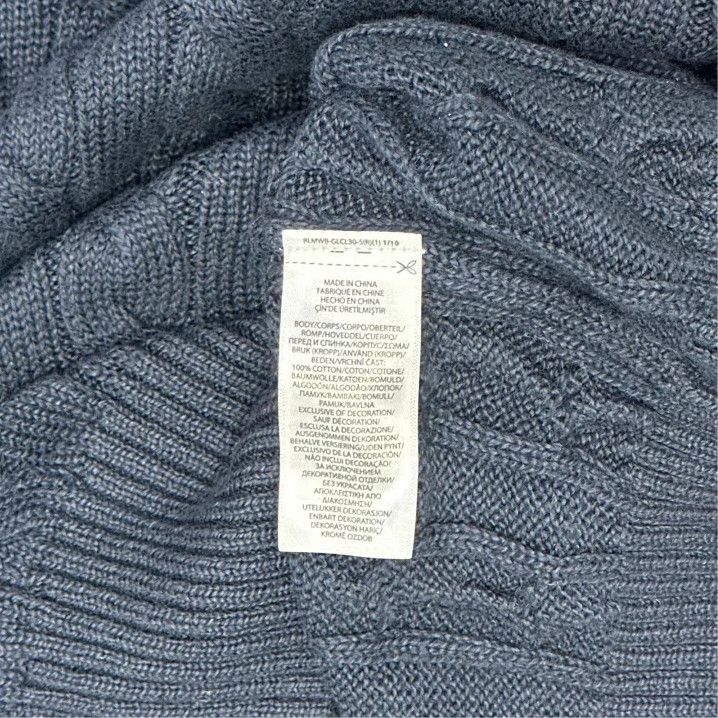 Polo Ralph Lauren Polo Ralph Lauren SS22 Solid Half-Zip Knit Sweater Size US XL / EU 56 / 4 - 2 Thumbnail