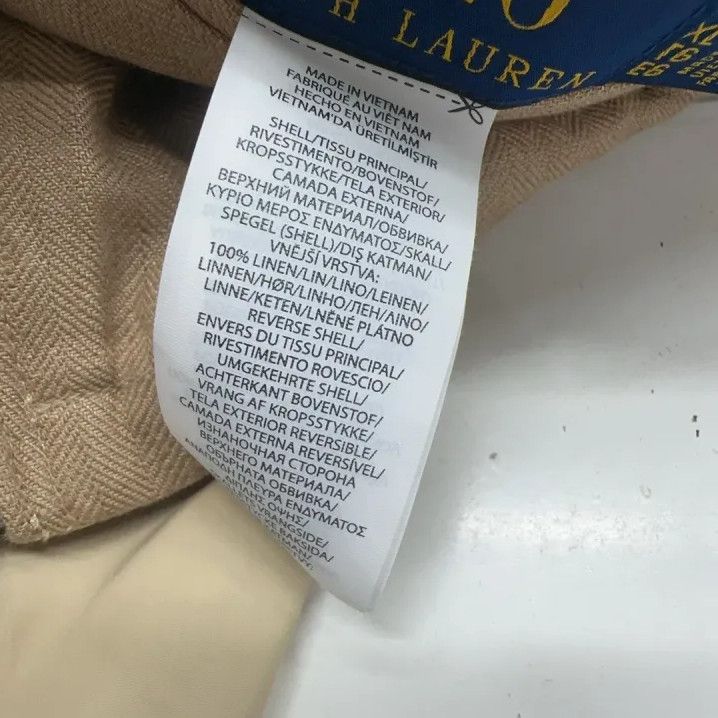 Polo Ralph Lauren Polo Ralph Lauren Logo Stand Collar Reversible Jacket Size US XL / EU 56 / 4 - 2 Thumbnail