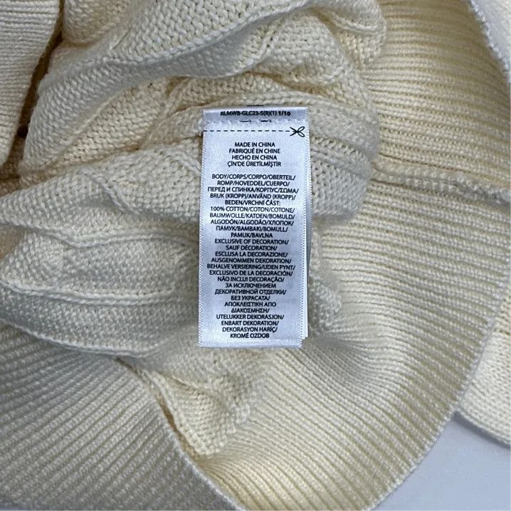 Polo Ralph Lauren Polo Ralph Lauren Cable Knit Logo Embroidered Polo Size US XS / EU 42 / 0 - 3 Thumbnail