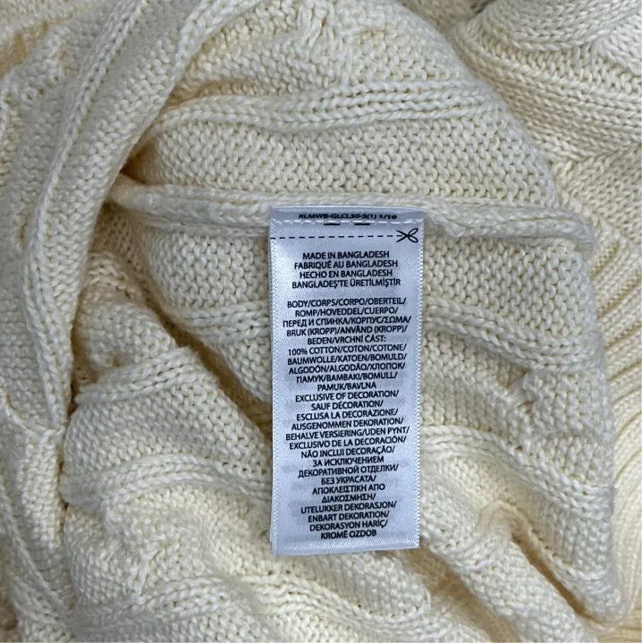 Polo Ralph Lauren Polo Ralph Lauren Solid Half-Zip Cable Knit Sweater Size US XXL / EU 58 / 5 - 4 Thumbnail