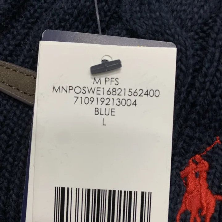 Polo Ralph Lauren Polo Ralph Lauren Solid Half-Zip Knit Sweater Size US L / EU 52-54 / 3 - 2 Thumbnail