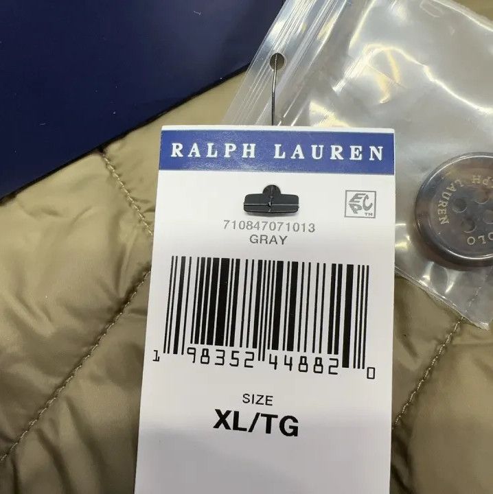 Polo Ralph Lauren Polo Ralph Lauren Men's Quilted Waterproof Jacket Size US XL / EU 56 / 4 - 6 Thumbnail