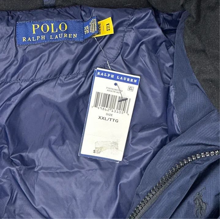 Polo Ralph Lauren Polo Ralph Lauren SS23 Solid Logo Embroidered Hooded Jacket Size US XXL / EU 58 / 5 - 2 Thumbnail