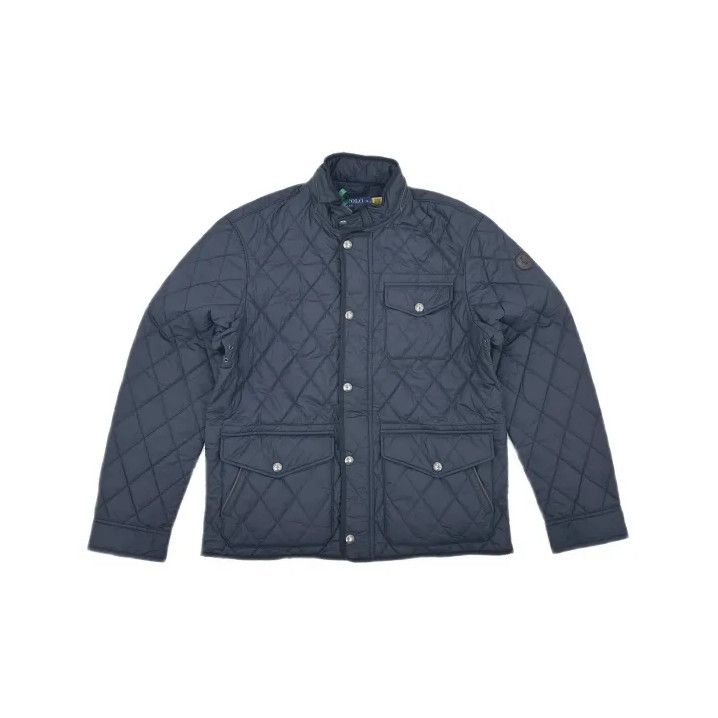 Polo Ralph Lauren Polo Ralph Lauren Men's Quilted Stand Collar Jacket Size US L / EU 52-54 / 3 - 2 Thumbnail
