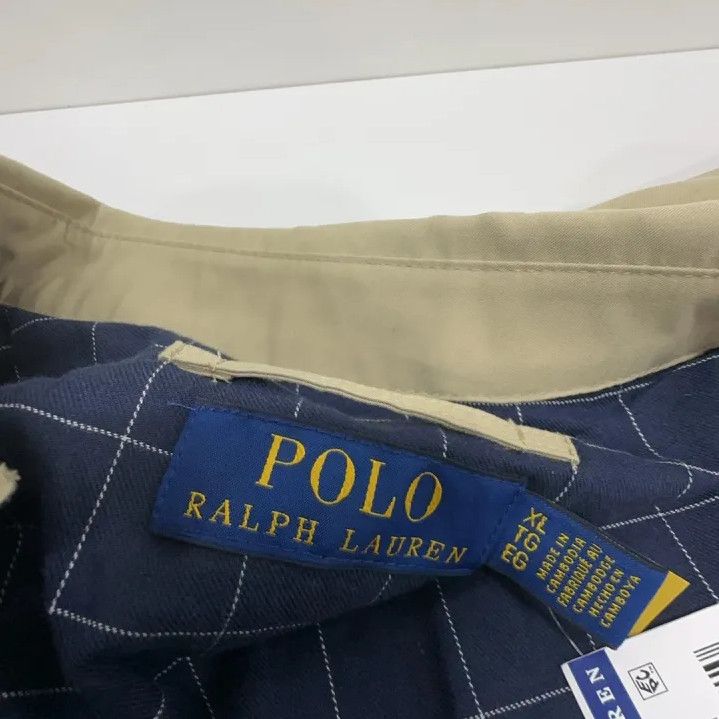 Polo Ralph Lauren Polo Ralph Lauren Solid Collar Zip Wind Jacket Size US XL / EU 56 / 4 - 4 Thumbnail