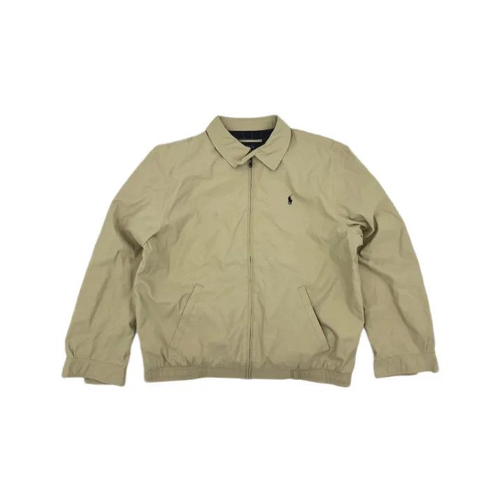 Polo Ralph Lauren Polo Ralph Lauren Solid Collar Zip Wind Jacket Size US XL / EU 56 / 4 - 2 Thumbnail