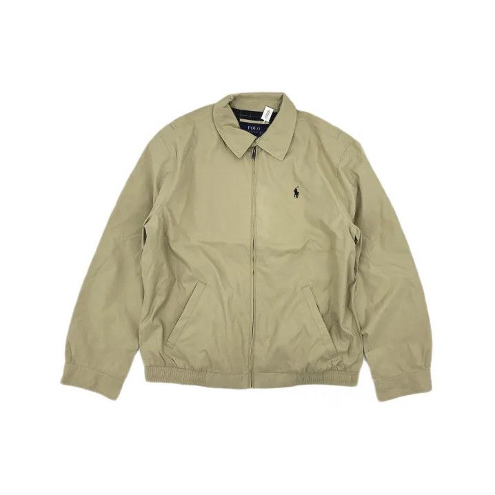 Polo Ralph Lauren Polo Ralph Lauren Men's Khaki Lapel Zip Jacket Size US L / EU 52-54 / 3 - 2 Thumbnail